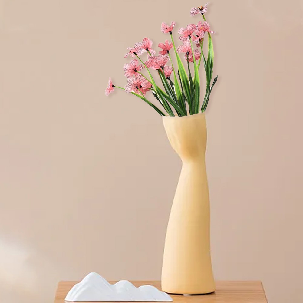 1 Bunch Of Artificial Flowers For Outdoors Five Branches 6 Colors 5 Spring Grass