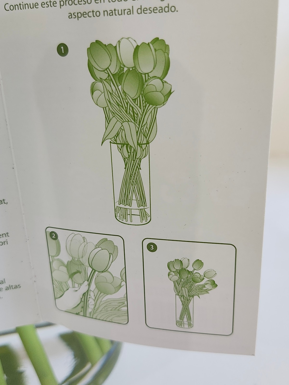 Tulips Artifical Fake Flower Floral Arrangement Silk Flowers With Vase NEW