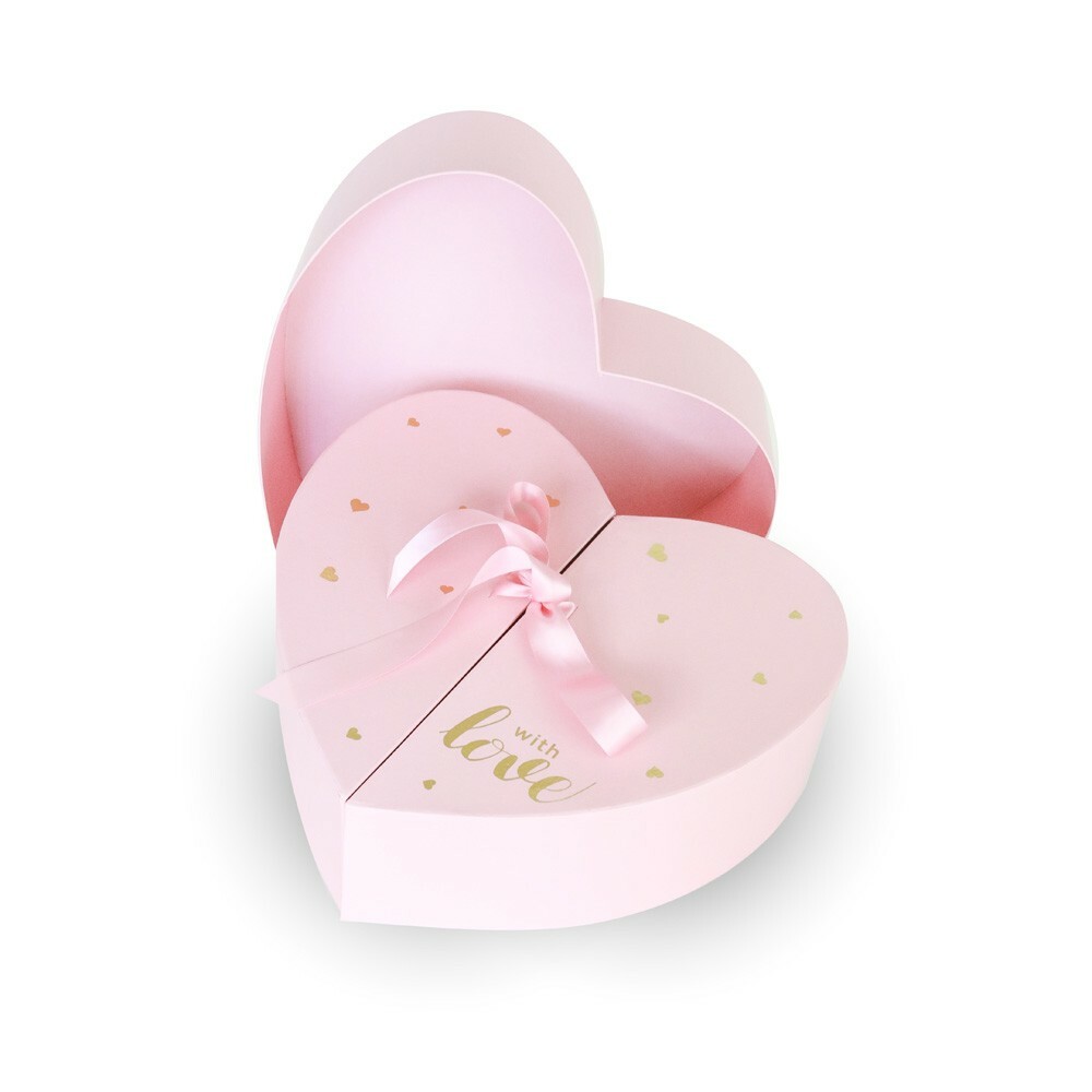 Premium Quality Heart Shape Flower Box, Floral Gift Box, for Luxury Arrangements