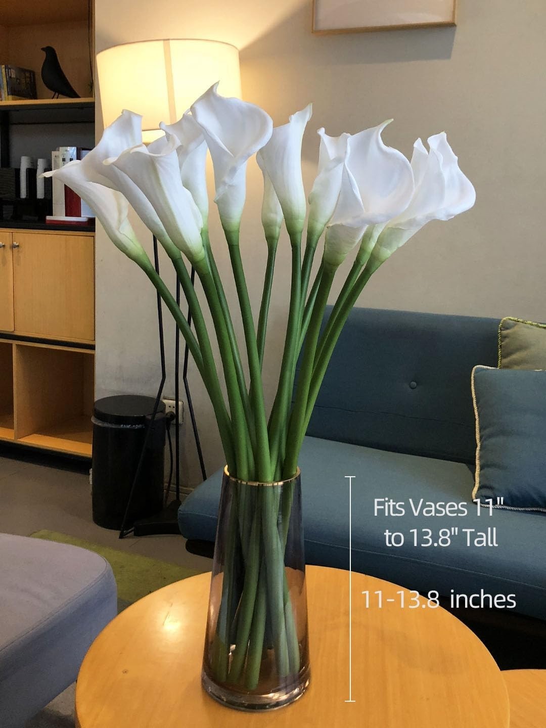 Wedding Office Home Decor: 26″ Artificial Calla Lilies
