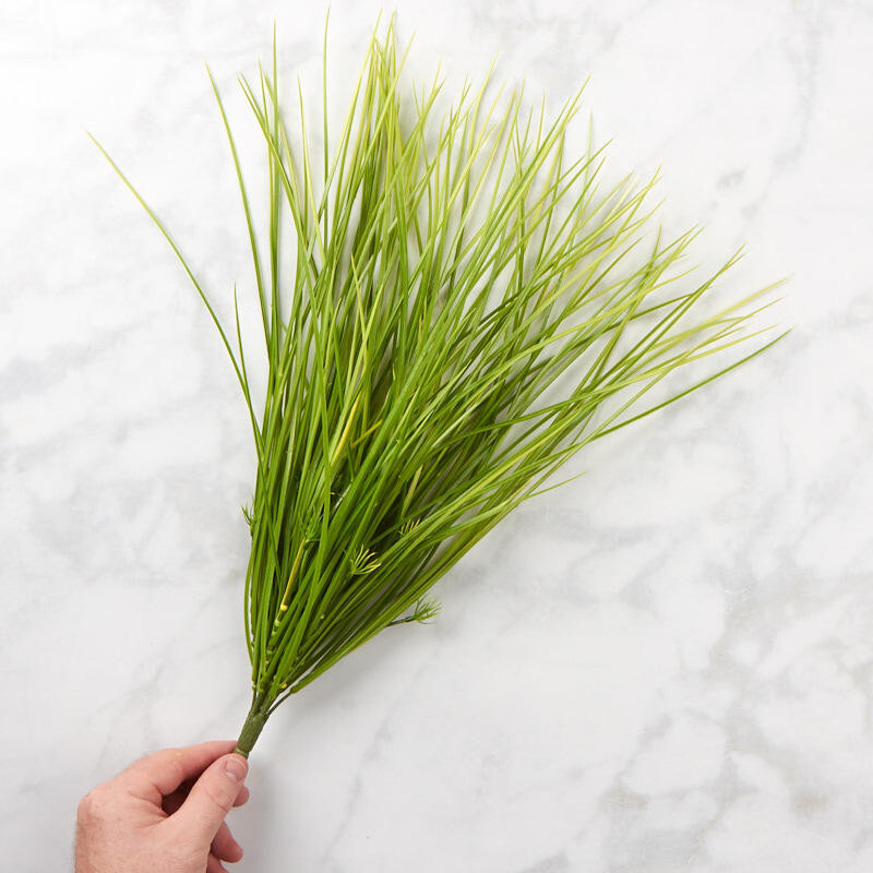 Set of 2 Artificial 21″ Indoor / Outdoor Monkey Grass Bushes