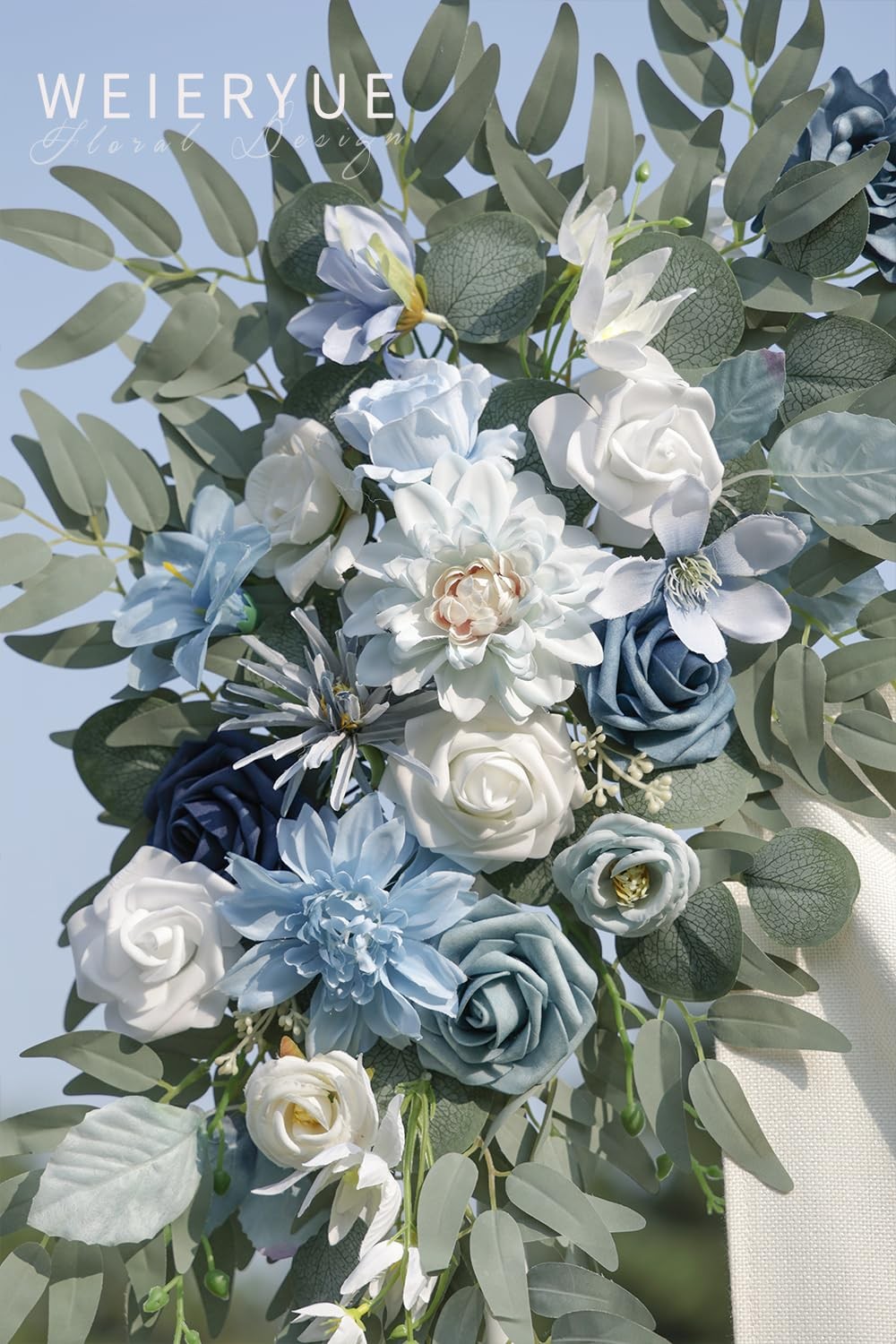 Artificial Wedding Arch Flowers Kit(Pack of 2) for Wedding Arch, Bridal Showe…