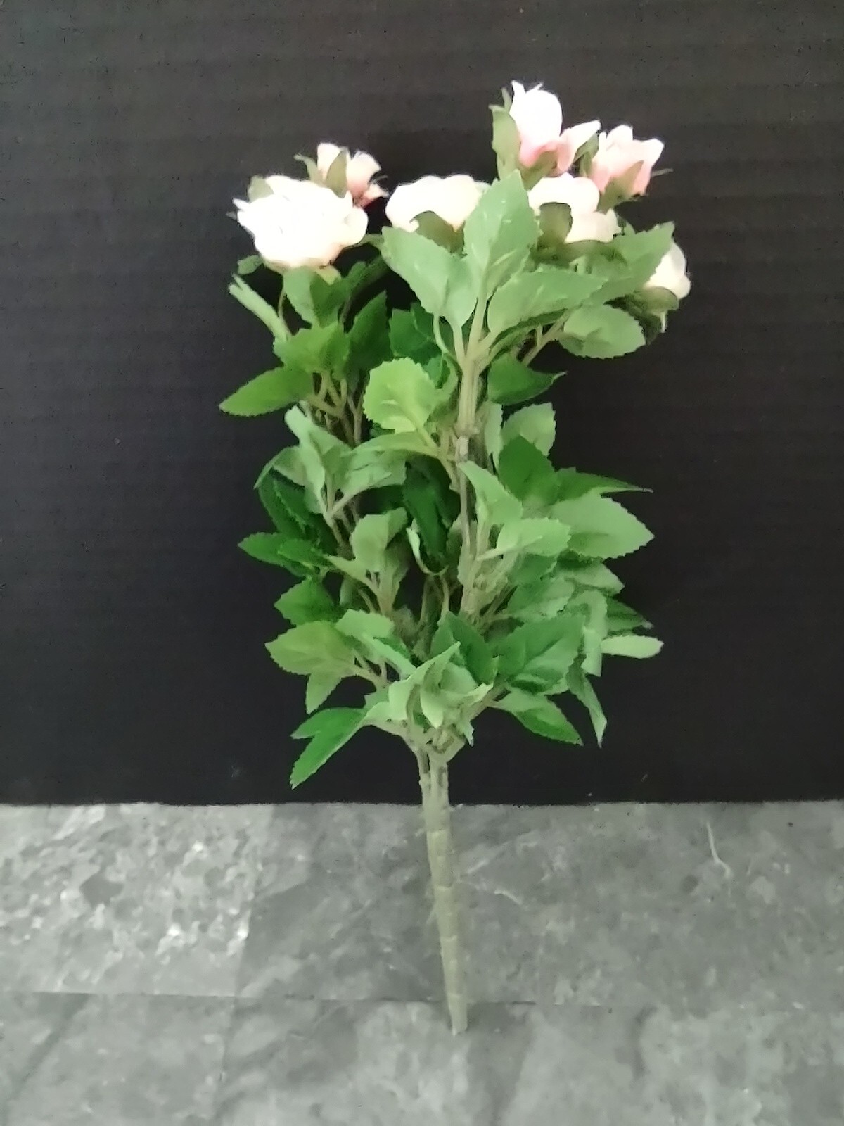 Mini rose bush arrangement silk flower arrangements