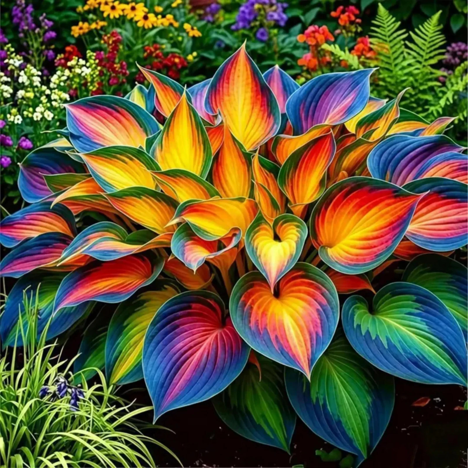 270 Organic Coleus Hosta Type Seeds – Ornamental Garden Plant