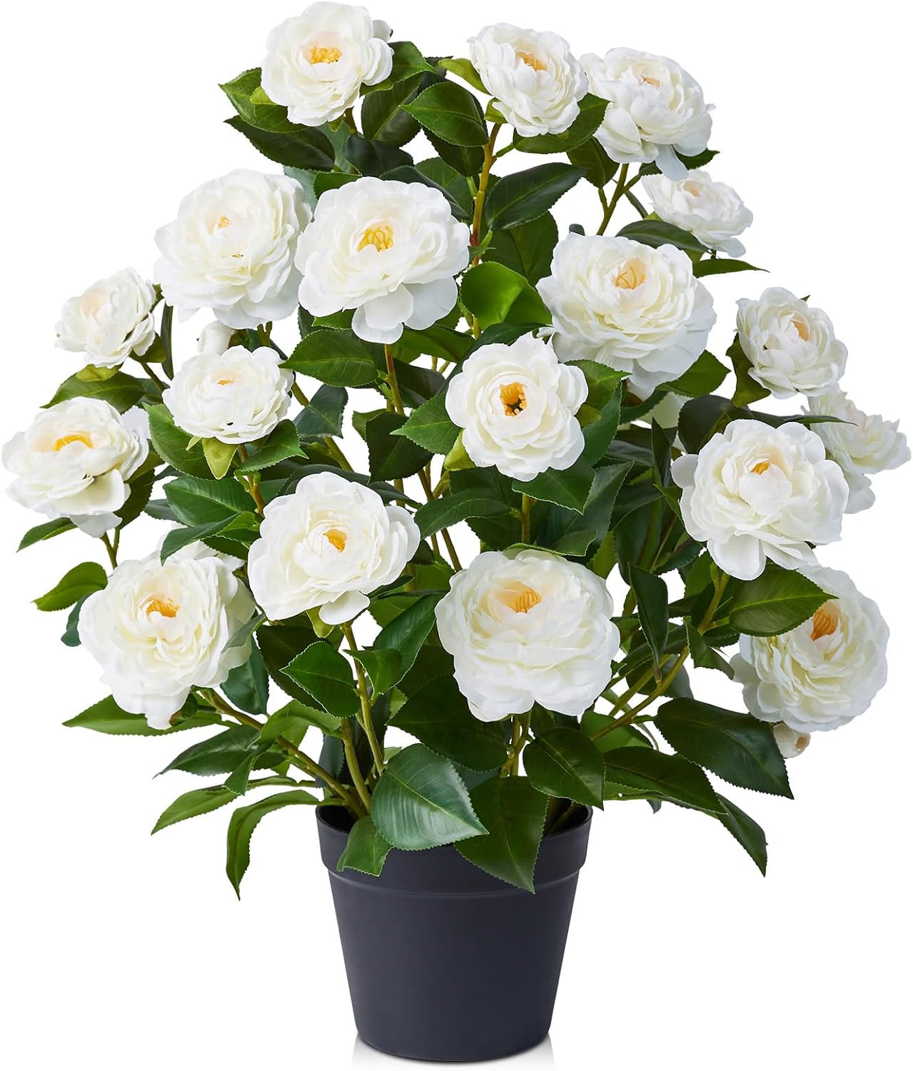 UV Resistant 2Ft Artificial Camellia Tree – Perfect Outdoor Decor Plant