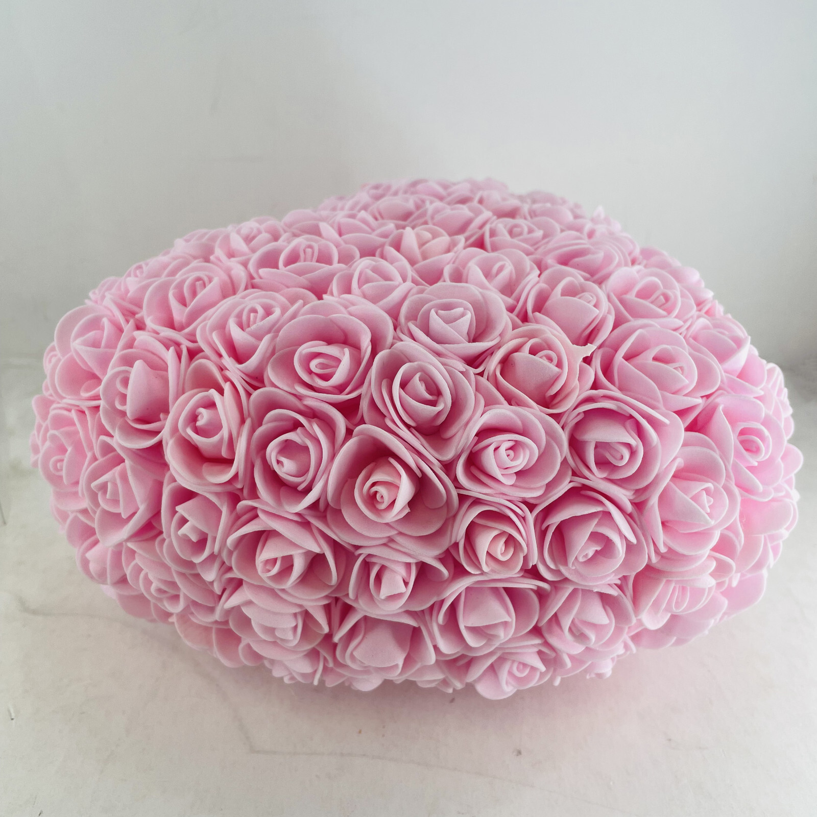 8″ Artificial Rose Pink Heart Wall Valentine’s Day Girlfriend Wife Gift w/Box