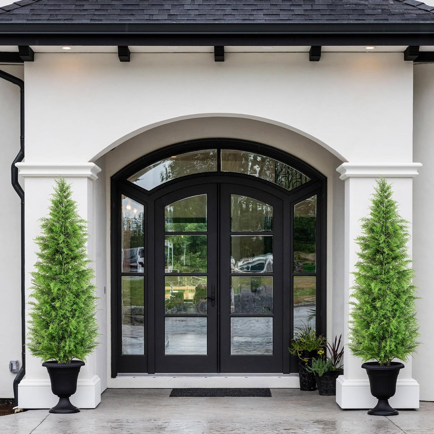 6Ft UV Rated Artificial Cedar Trees for Indoor & Outdoor Home Decor