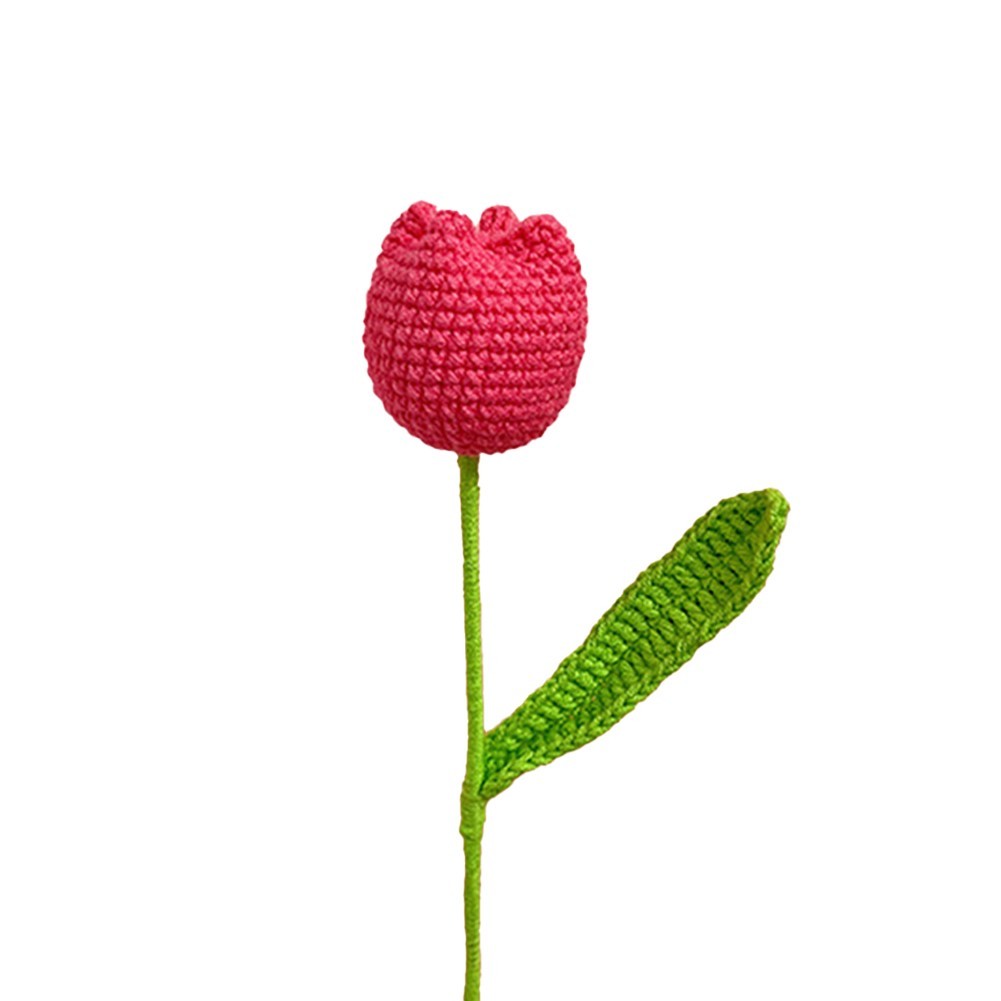 Yarn Woven Floral Arrangement Perfect Accent Piece for Home Enhancements