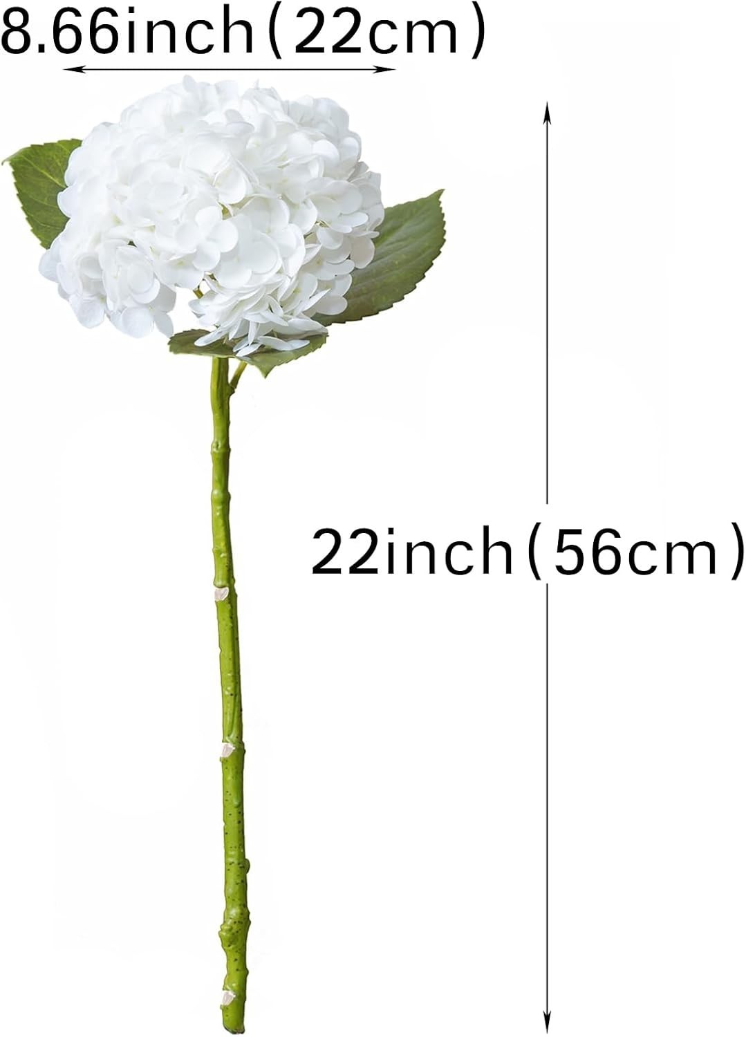 22″ Realistic Soft Touch Hydrangea Artificial Flowers – Perfect for Weddings …