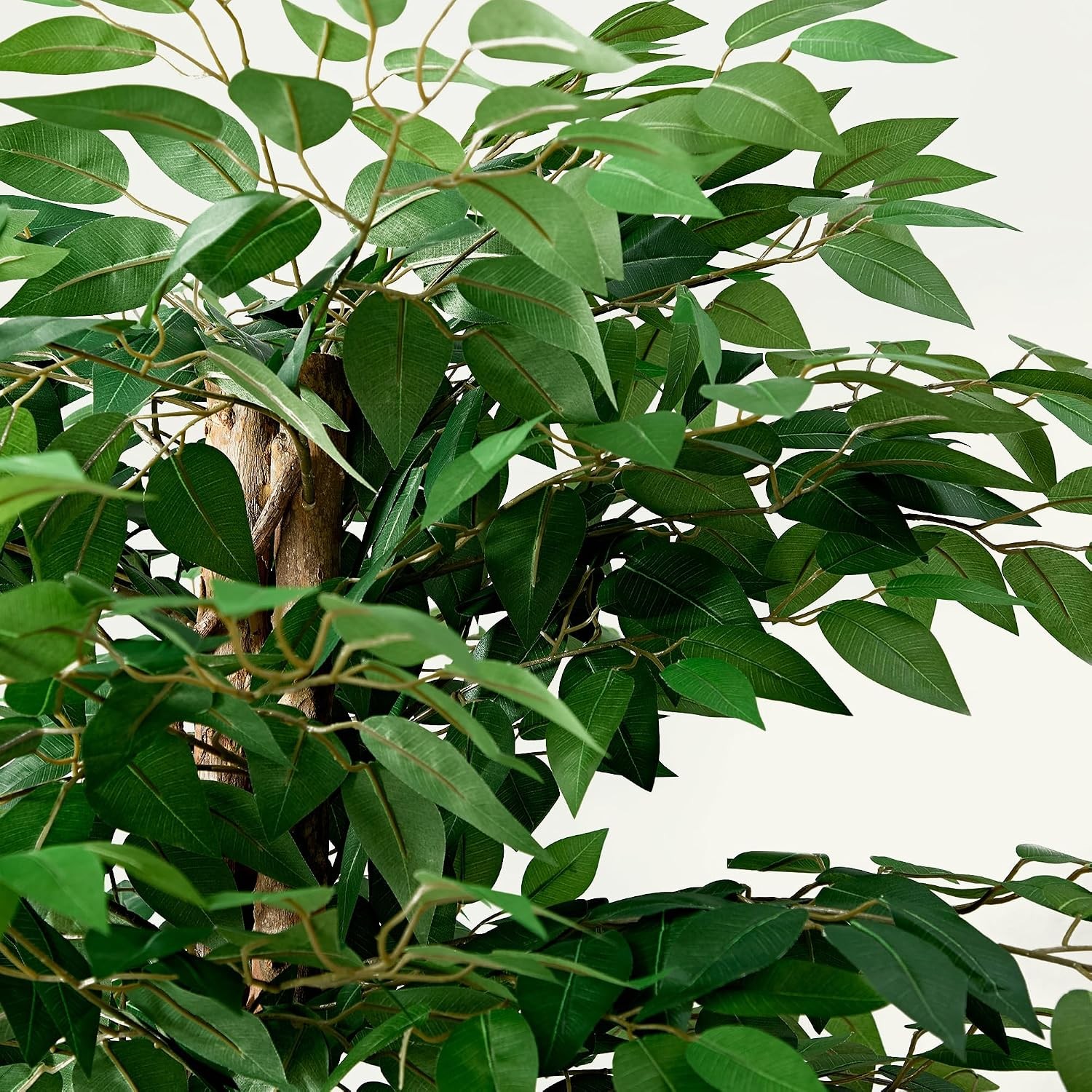 Artificial Ficus Tree with Sturdy Nursery Pot, 5FT Faux Silk Plant for Indoor