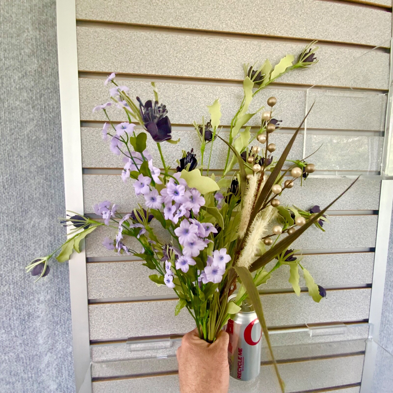 💥 Spring Wild Faux Flowers Batch 💥 Dark Light Purple, Lavender Floral Picks💥