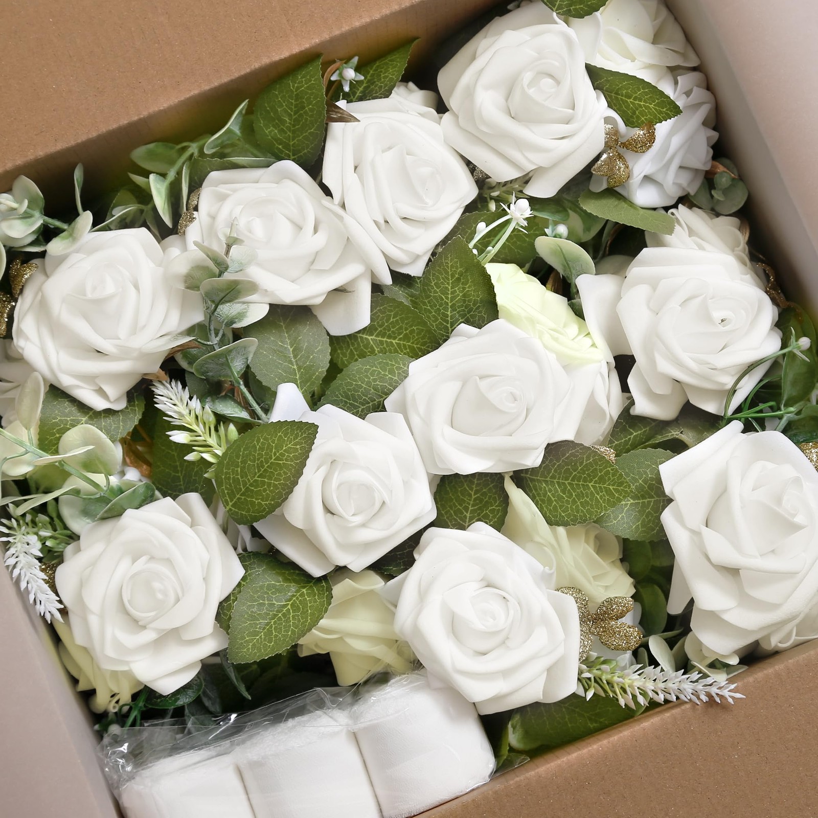 Wedding Aisle Decorations for Wedding Ceremony Set of 10 Pew Flowers for Chur…
