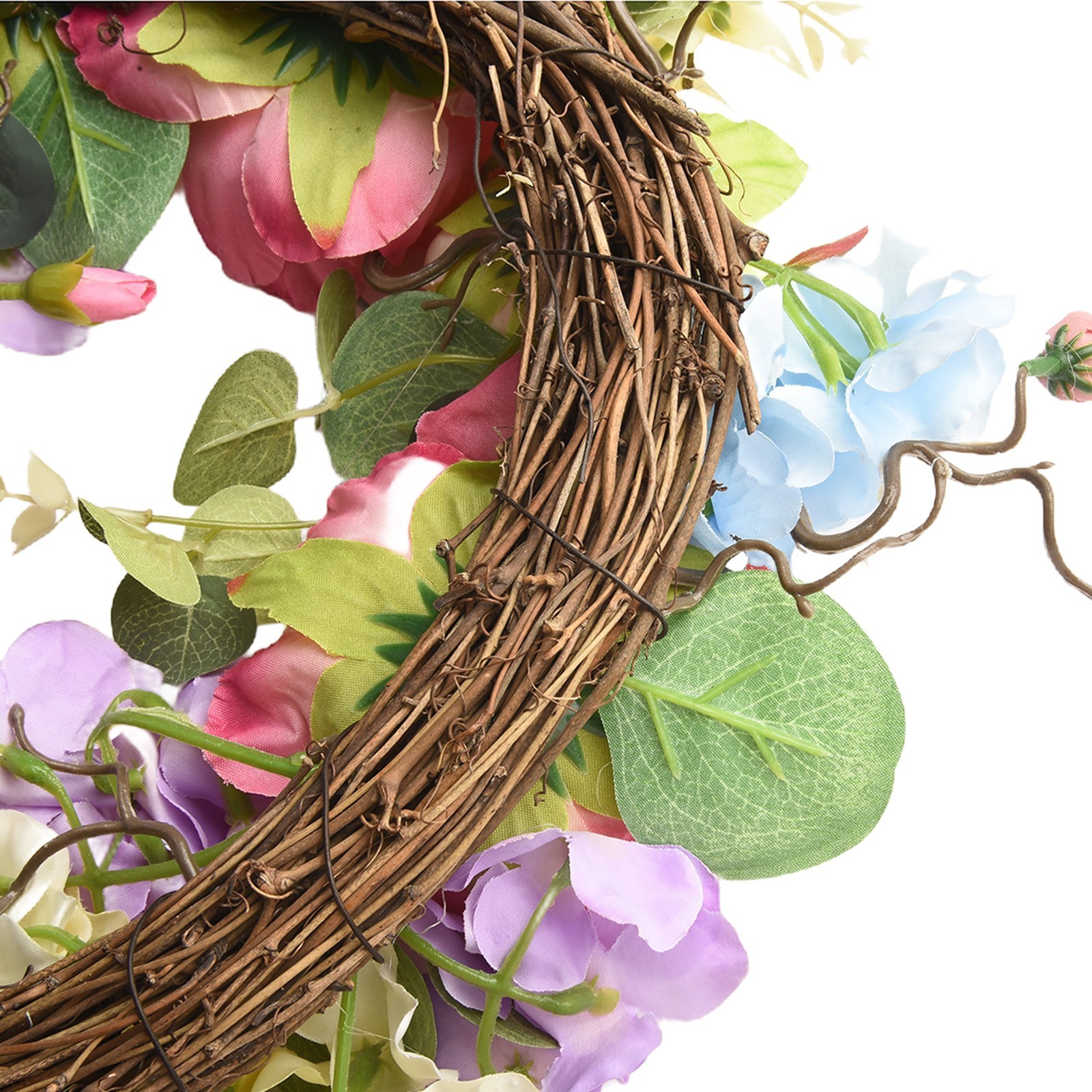 Hydrangea Wreath Front Door Garland Home Indoors & Outdoors Artificial Decor