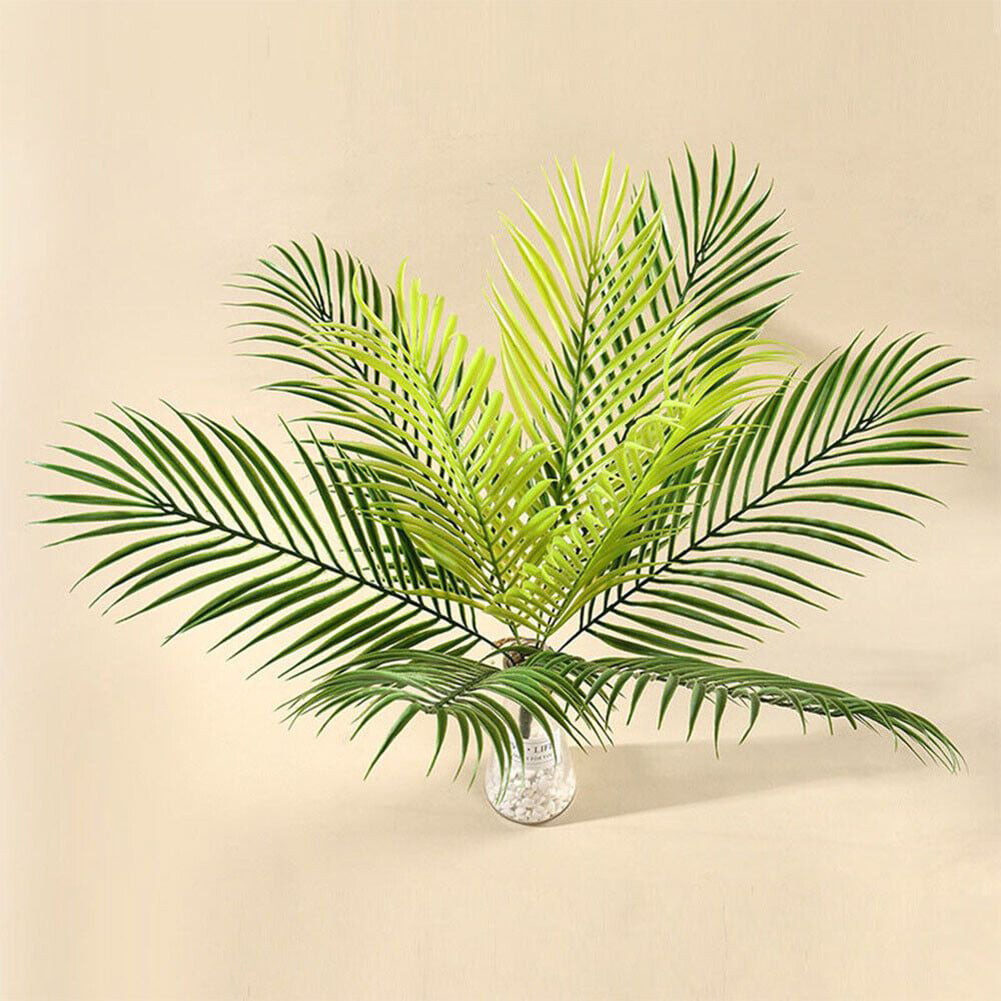 9 Heads Artificial Tropical Palm Leaves Tree Fake Plants Bedroom Decorations