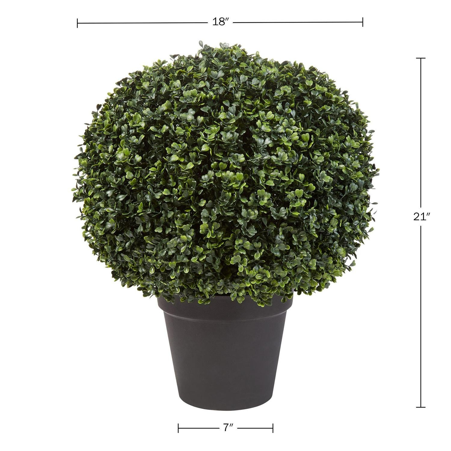 Pure Garden Artificial Boxwood Topiary