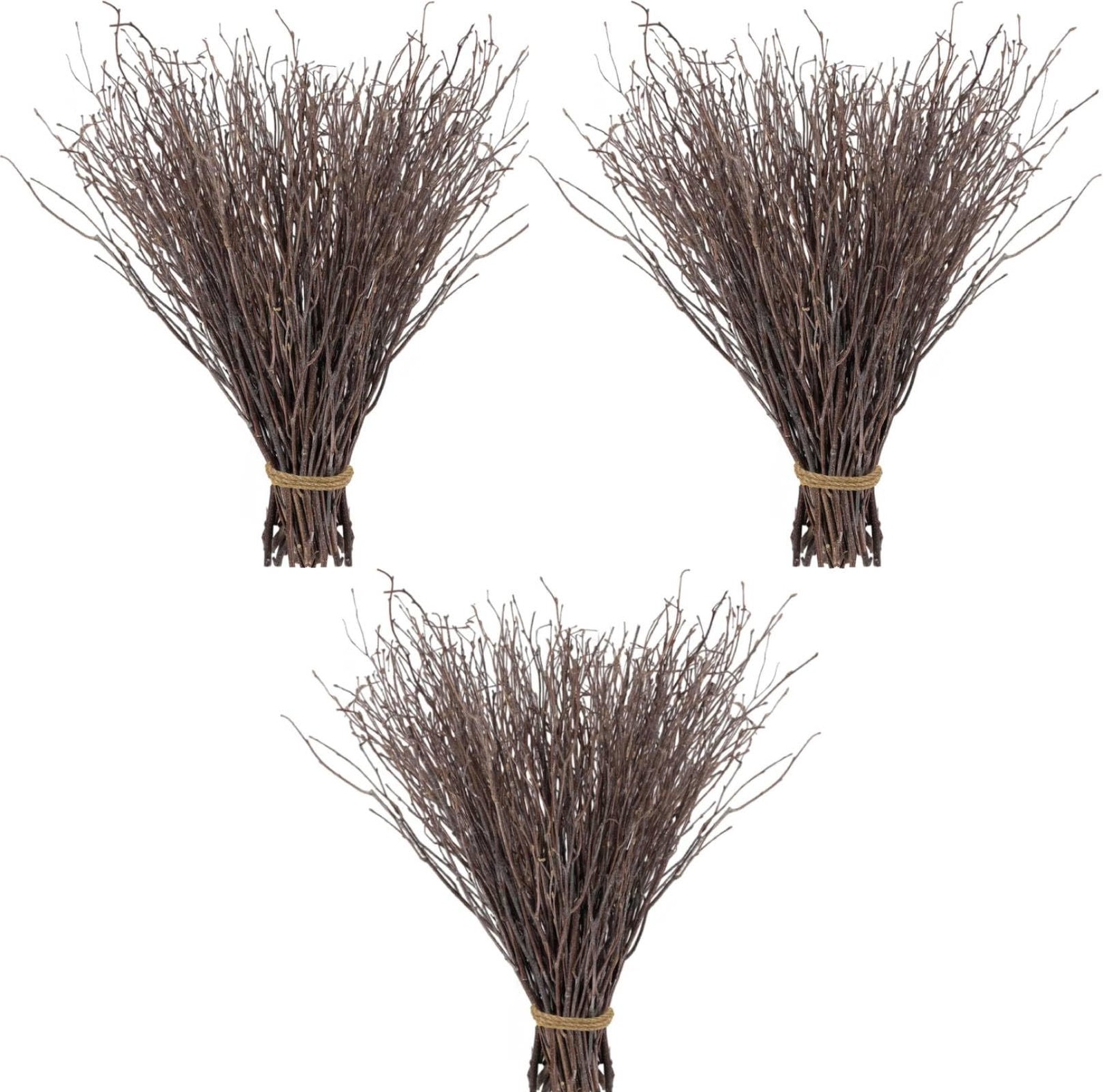 120 PCS Natural Dried Birch Twigs Branches 16 Inch Decorative Vase Stick