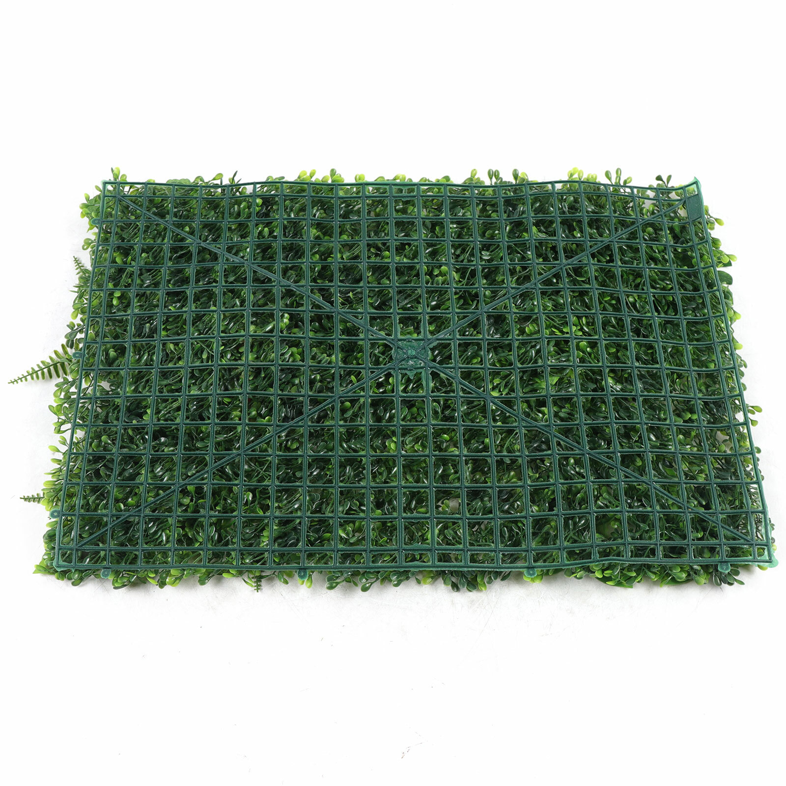 Plant Artificial Mat 12PCs Greenery Wall Hedge Grass Fence Foliage Panel Decor