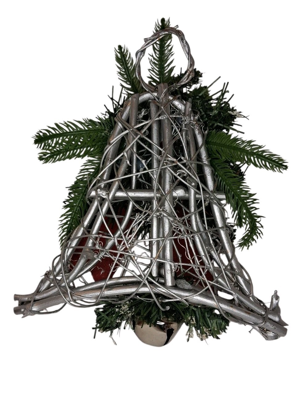 Christmas Floral Wall Decor Bell Star Poinsettia Flower Decorations Holiday