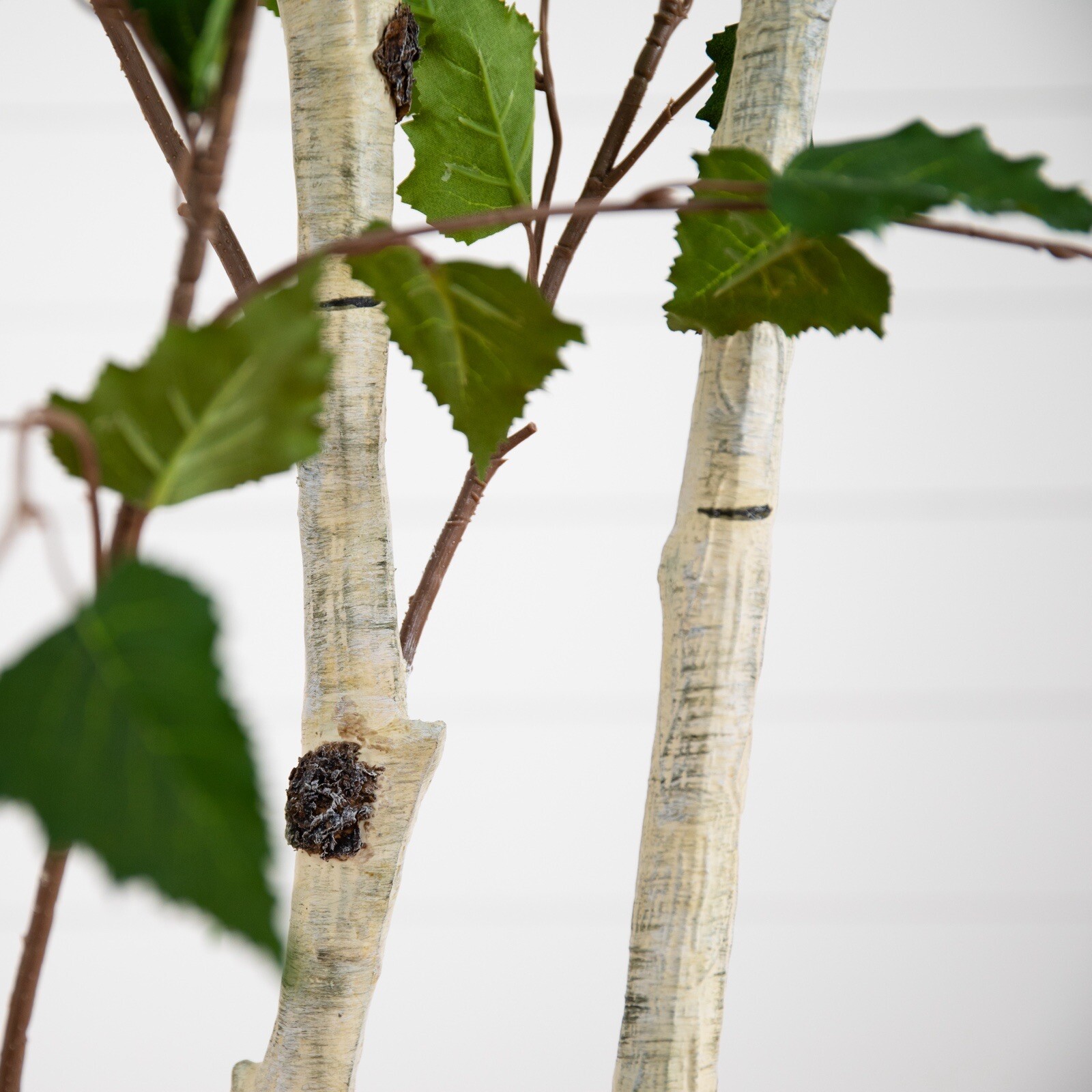 7’ Artificial Birch Tree Home Decor. Retail $259