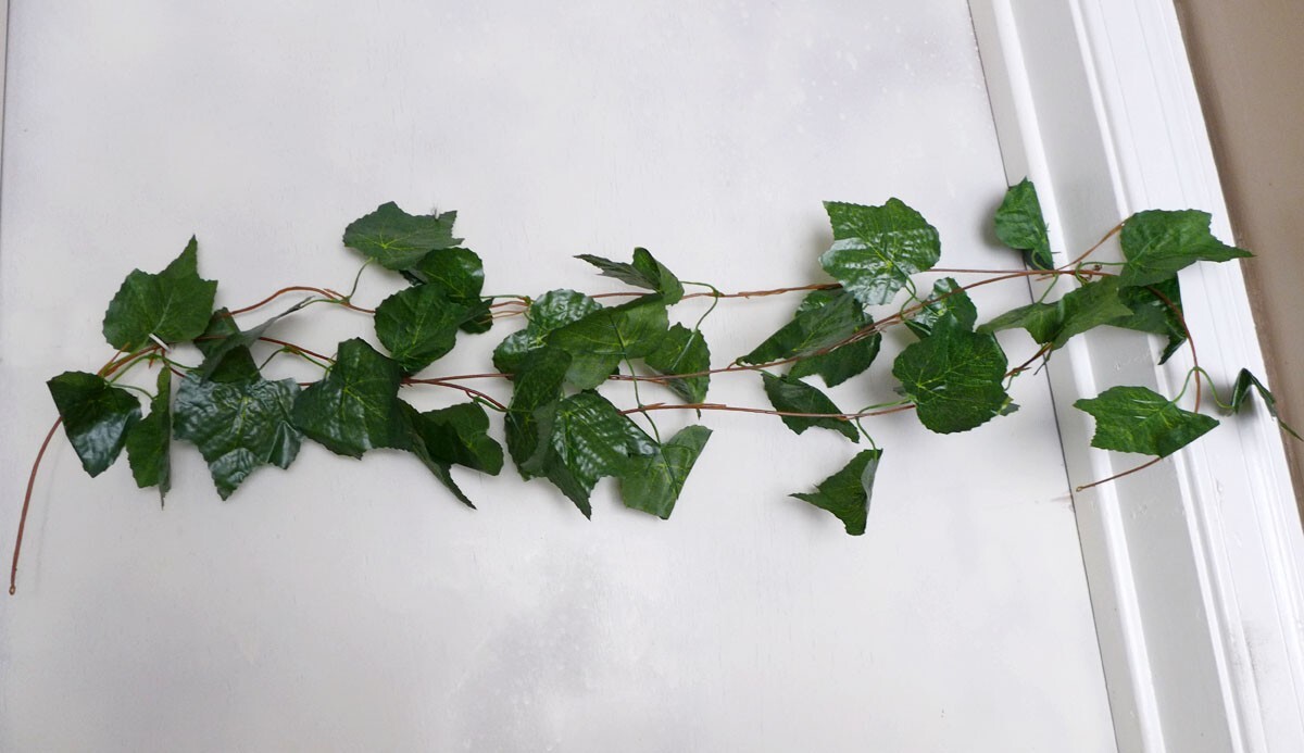 4 Pcs (85″ Each) Artificial Plants Ivy Grape Leaves Vine Hanging Decoration(V12)