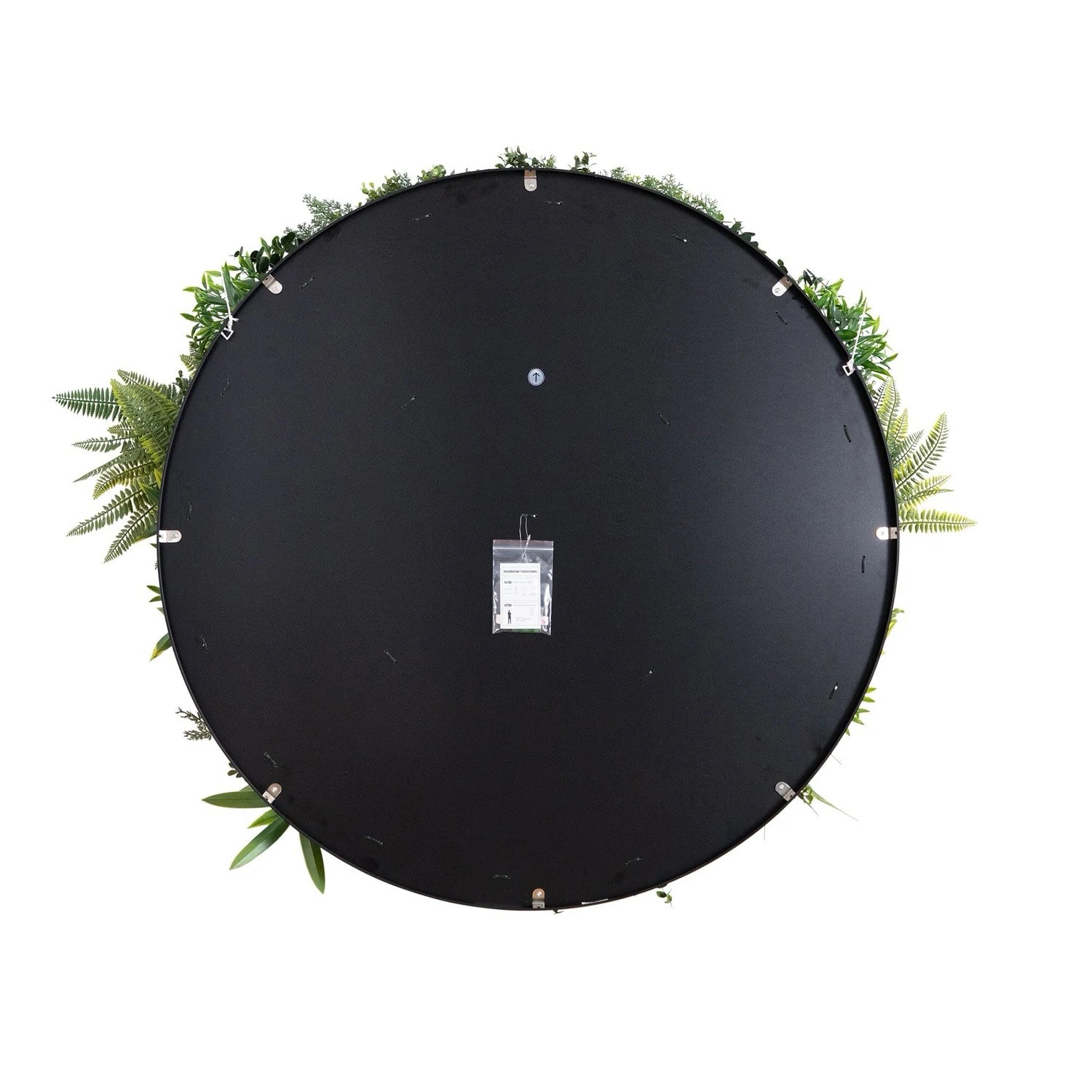 38” UV Resistant Amazon Rainforest Artificial Living Wall Art Panel With Frame