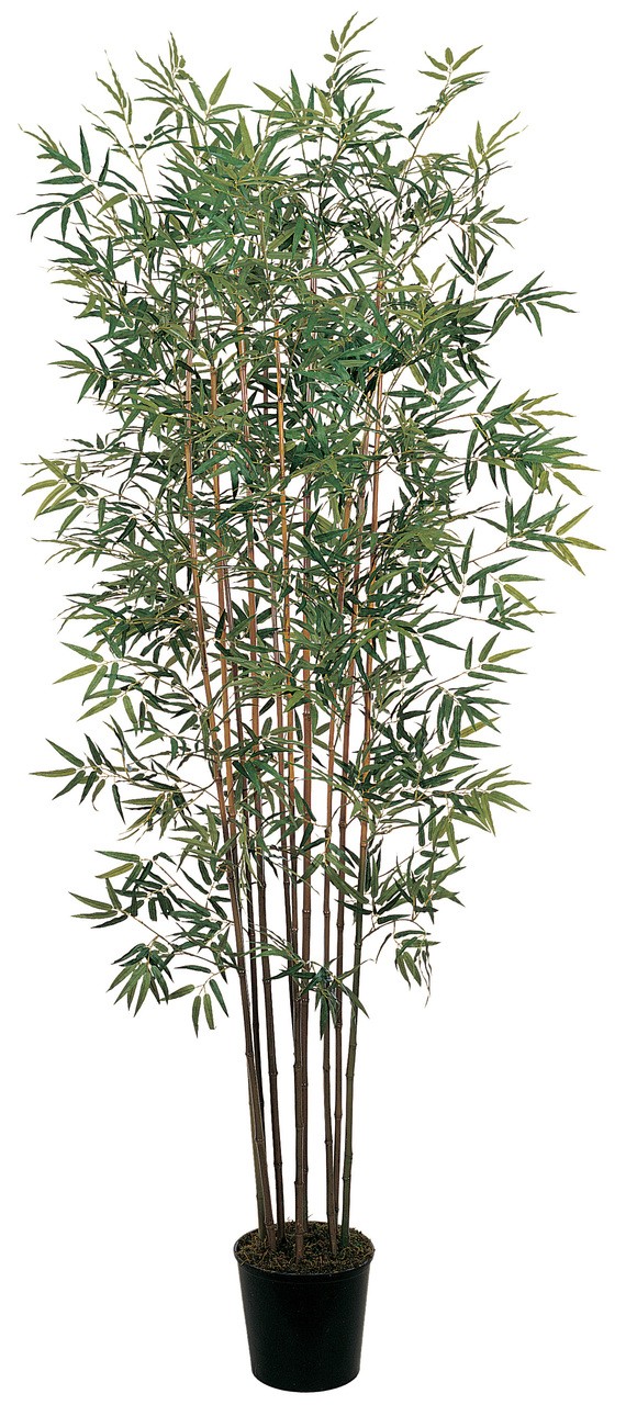 NEW HIGH QUALITY LARGE 6′ ARTIFICIAL SILK BAMBOO TREE Tropical Fake Plant