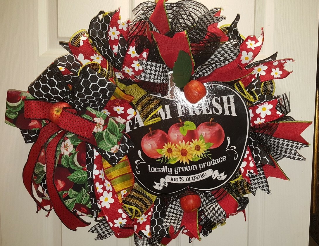 Farm Fresh Farmhouse Wreath Any Season