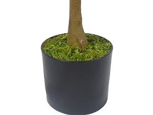 Artificial Eucalyptus Tree, 5ft Tall Mordern Fake Eucalyptus Plant with Basket,