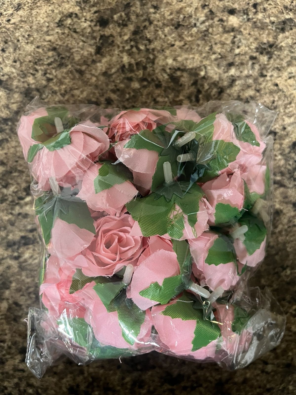 50/200X Artificial Fake Rose Flower Heads Silk Bulk Bouquet Wedding Party Decor