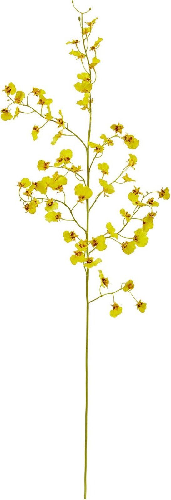 Set of 4 Yellow 36″ Oncidium Silk Flowers by