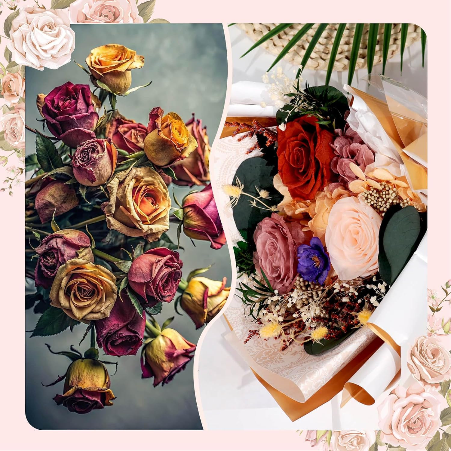 Flowers for Delivery Forever Preserved Rose Flowers Fresh Bouquet Anniversary