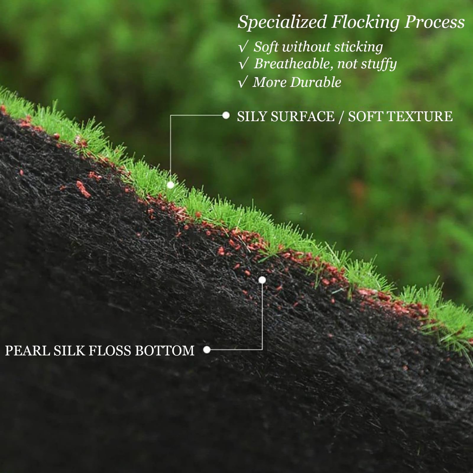 Simulation Artificial Moss Mat 39x39in, Fake Moss Wall DIY Artificial Moss Ma…