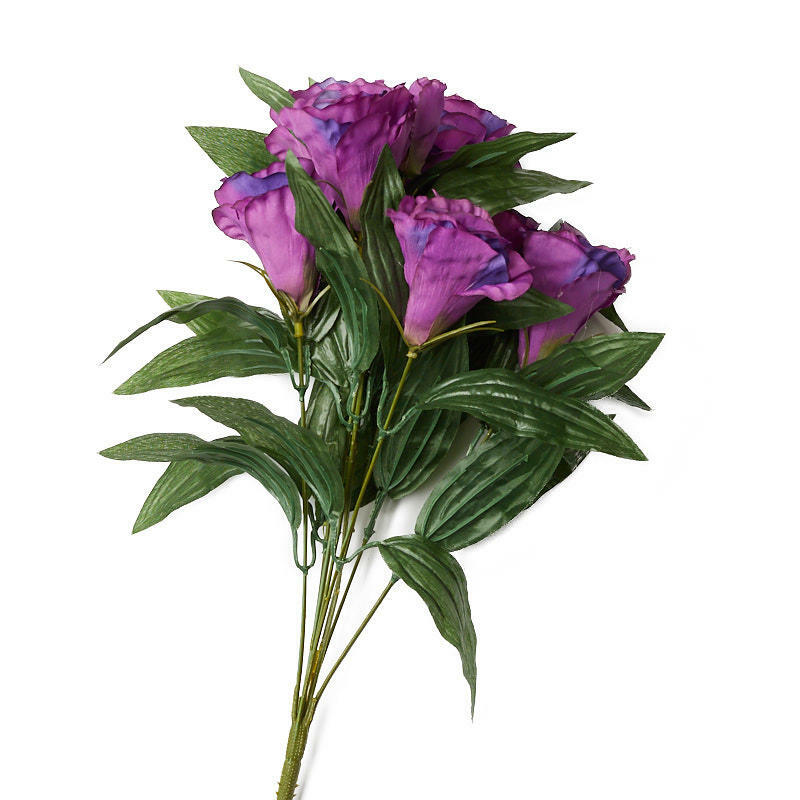 Factory Direct Craft Purple Artificial Lisianthus Bush