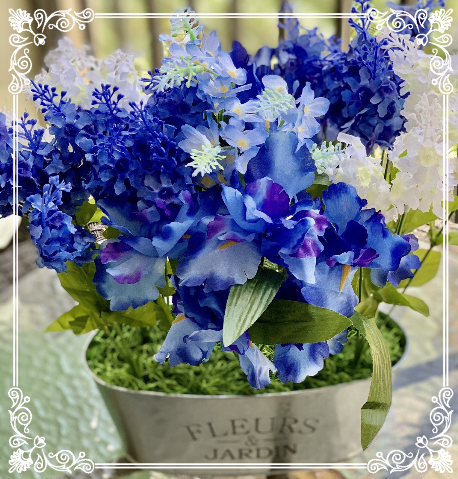 Flower Arrangement Artificial Flowers for Garden and Home Decoration CP00058