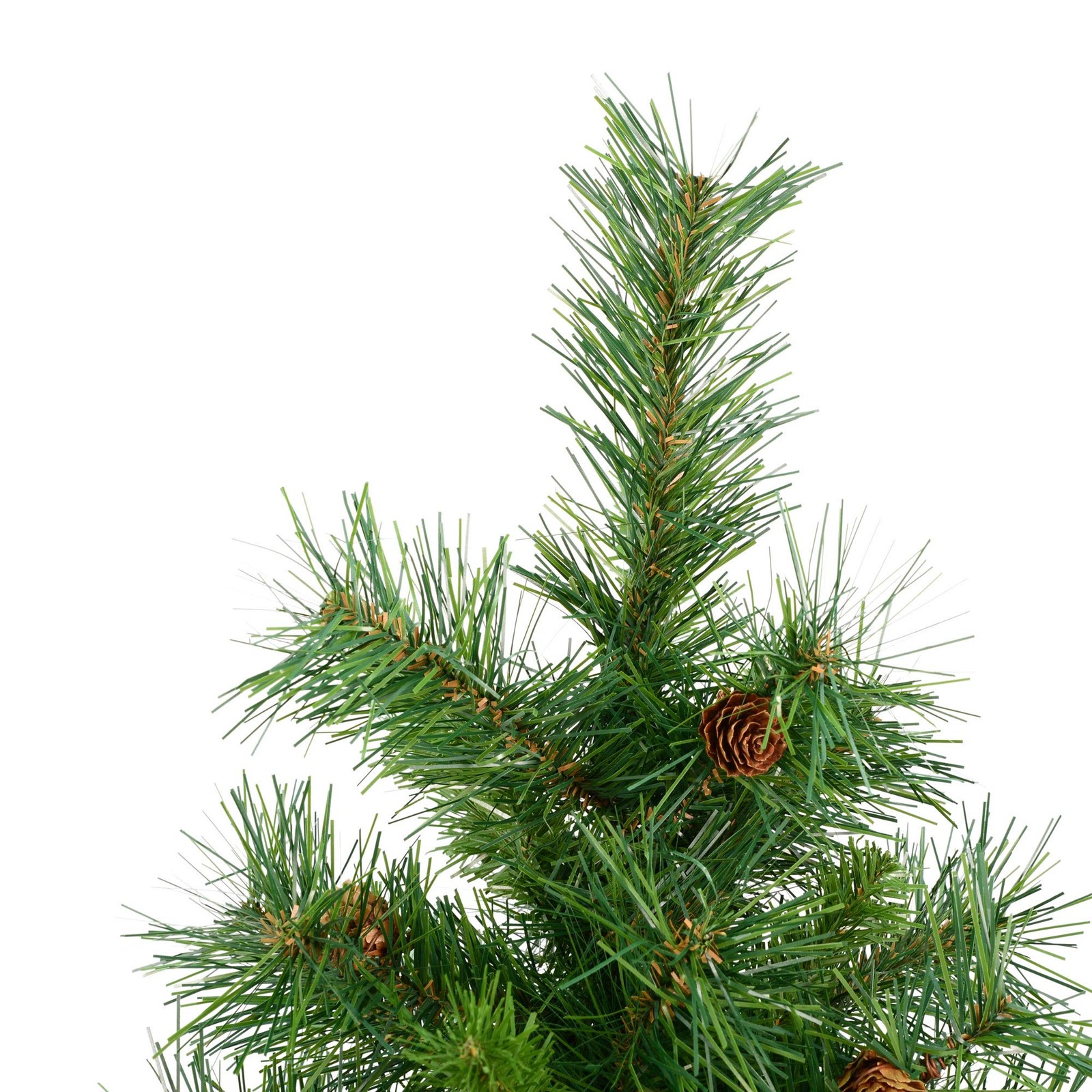 Vickerman 3′ x 22″ Green Cheyenne Tree 115T with Cones