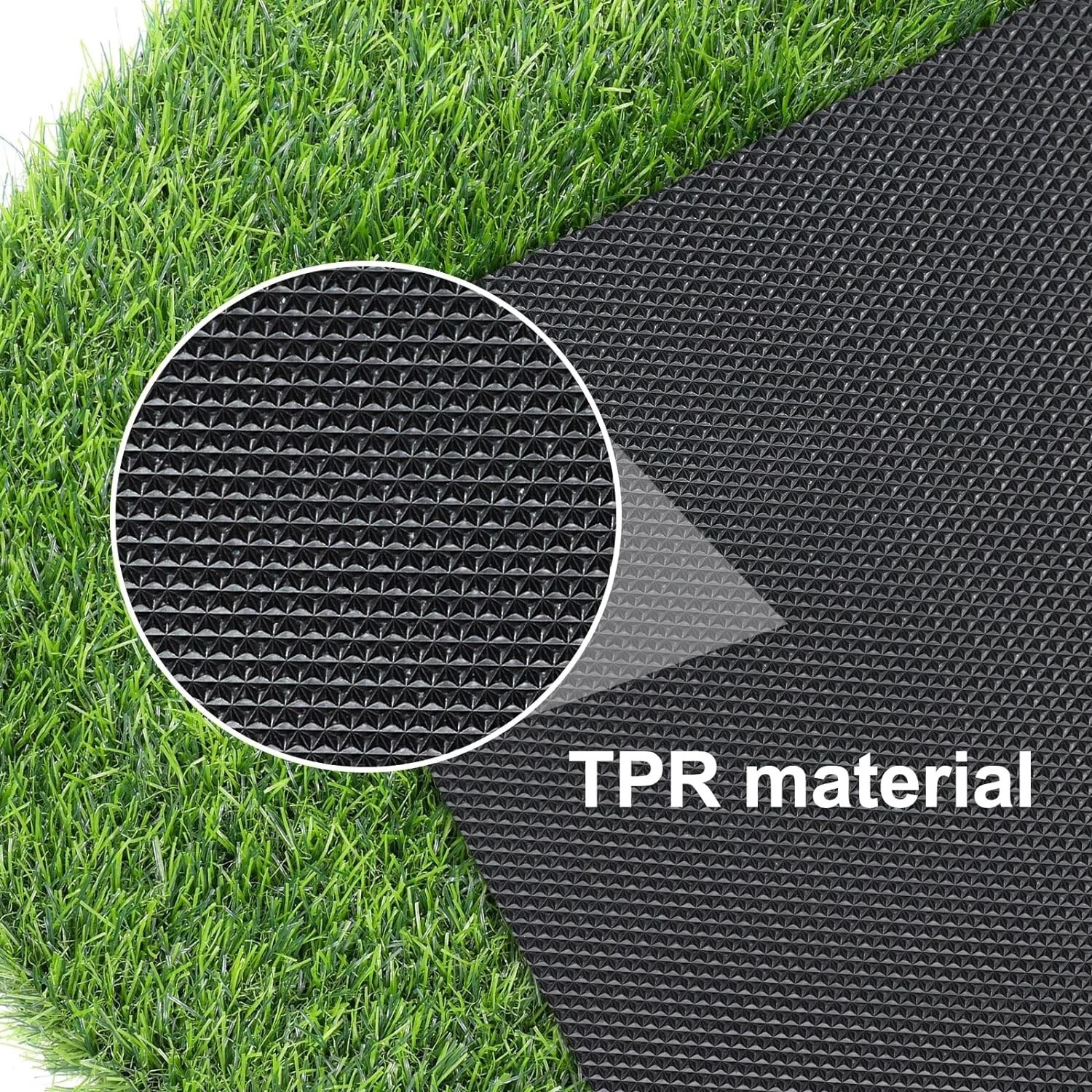 Artificial Grass Door Mat, Turf Grass Front Door Mats Outdoor/Indoor 17” x 30”