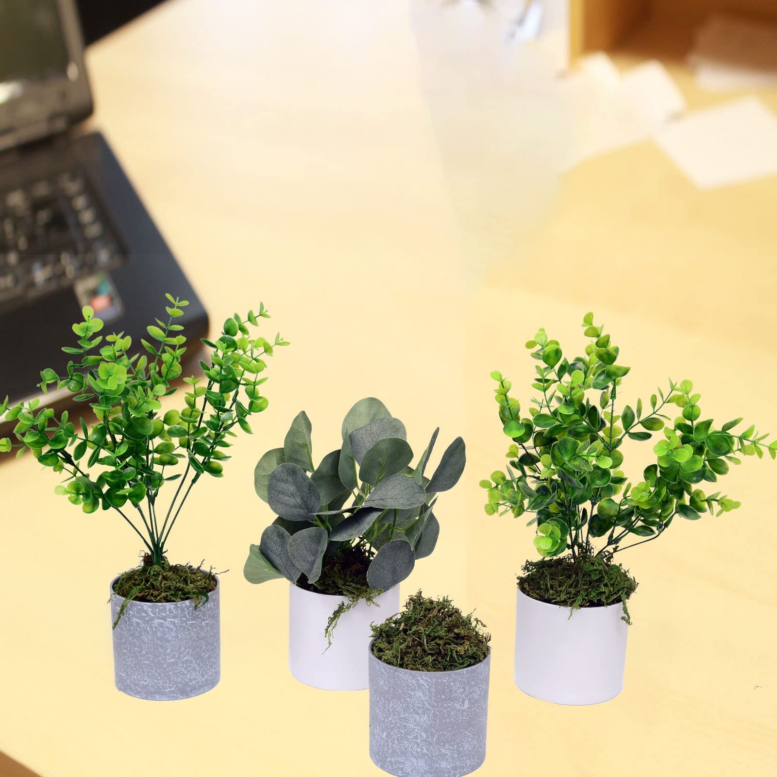 Fake Moss Artificial Moss for Potted Plants Greenery Moss(4OZ) Home Decor Fai…