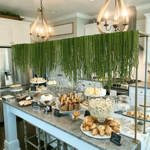 60 Pcs Hanging Moss Vines Faux Moss Garland for Decorating Plants Artificial