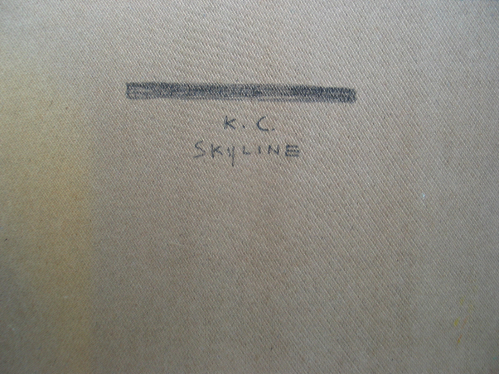 Listed American Artist Nino Pippa Painting Kansas City Skyline COA18″X24″ Nice!