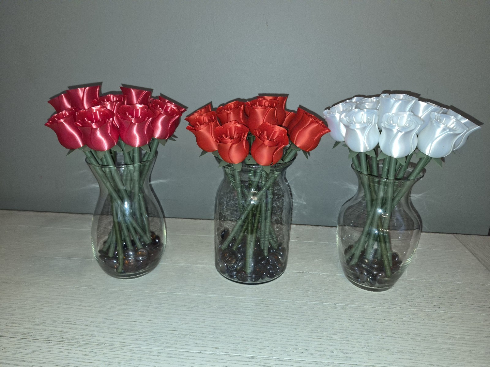 🌹 3D Printed Rose – Everlasting Bloom 11.5 Inch