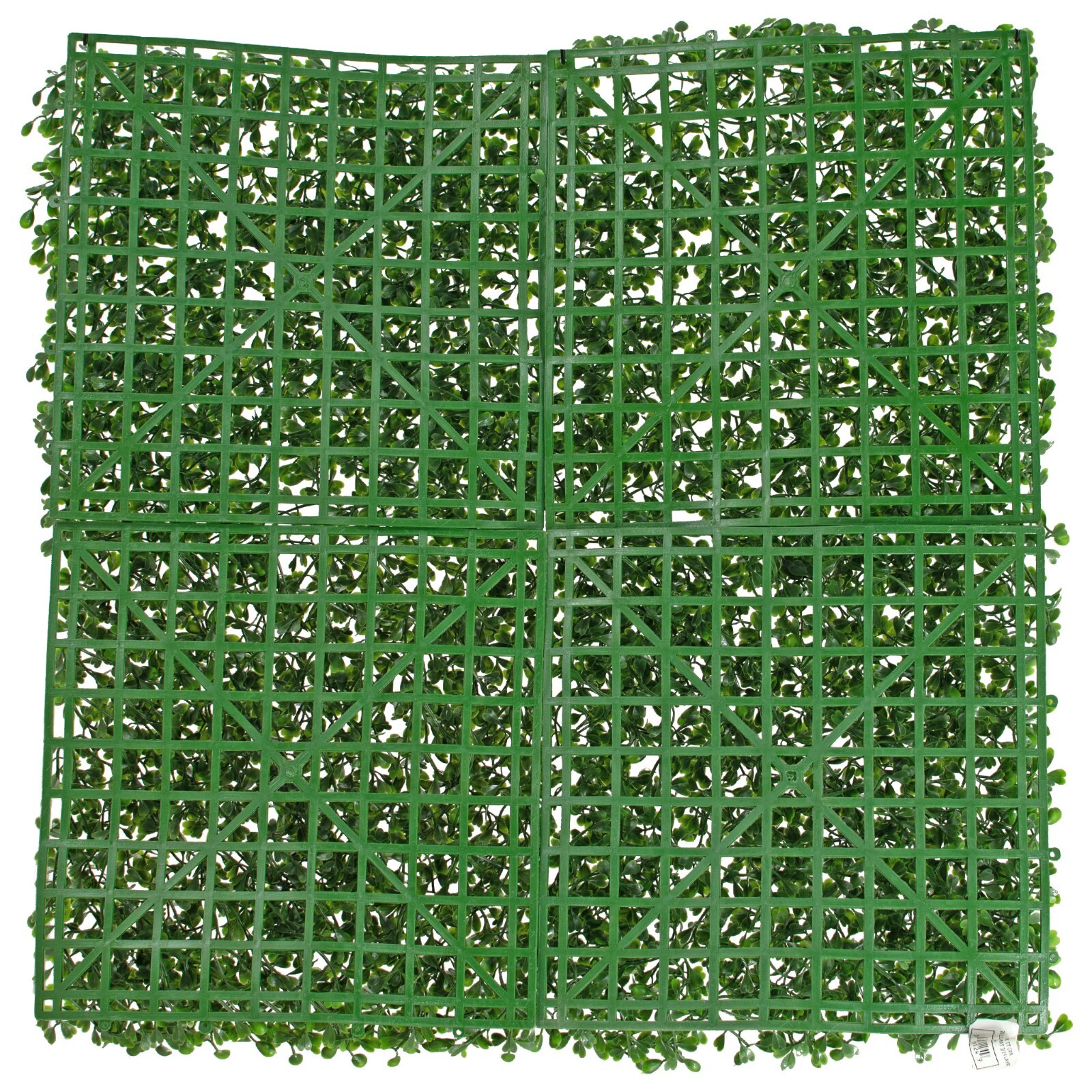 Artificial Boxwood Topiary Wall Panels, Green Hedges and Privacy Screen, 8 SQFT