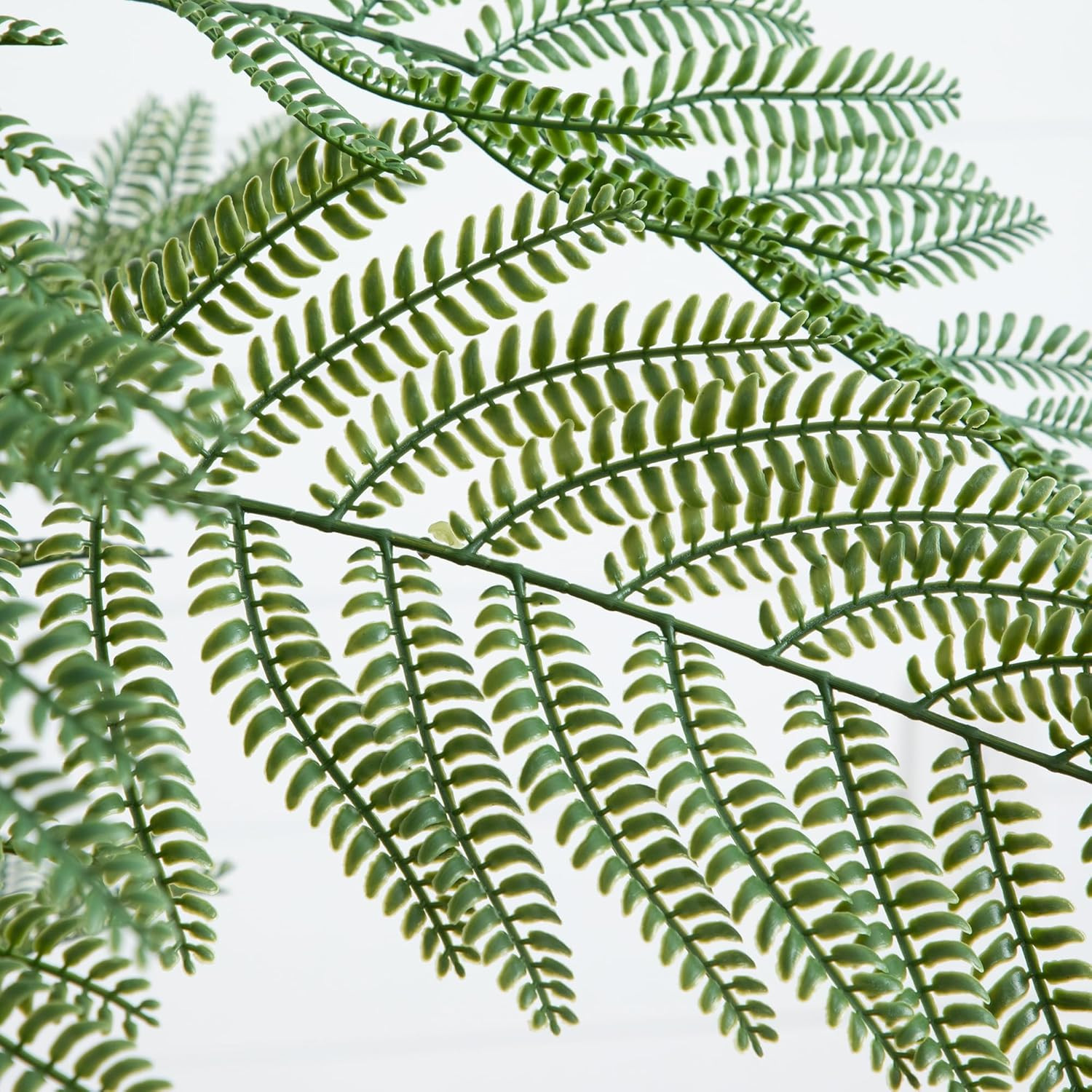 6Ft Jacaranda Artificial Tree in White Decorative Planter – Bendable Branches
