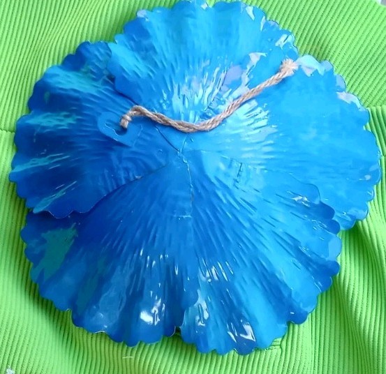 Metal Flower Floral Wall Modern Art Home Decor Hangings Vintage MCM Farmhouse