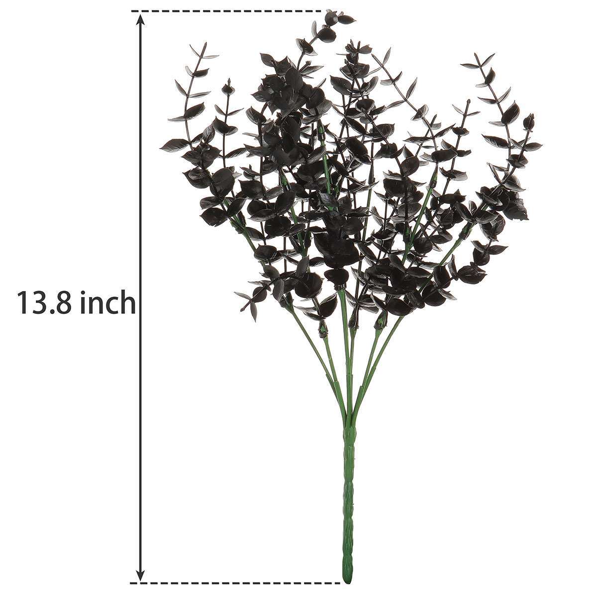 Artificial Eucalyptus Leaves Stem Garland Wreath For Halloween Party Office&Home