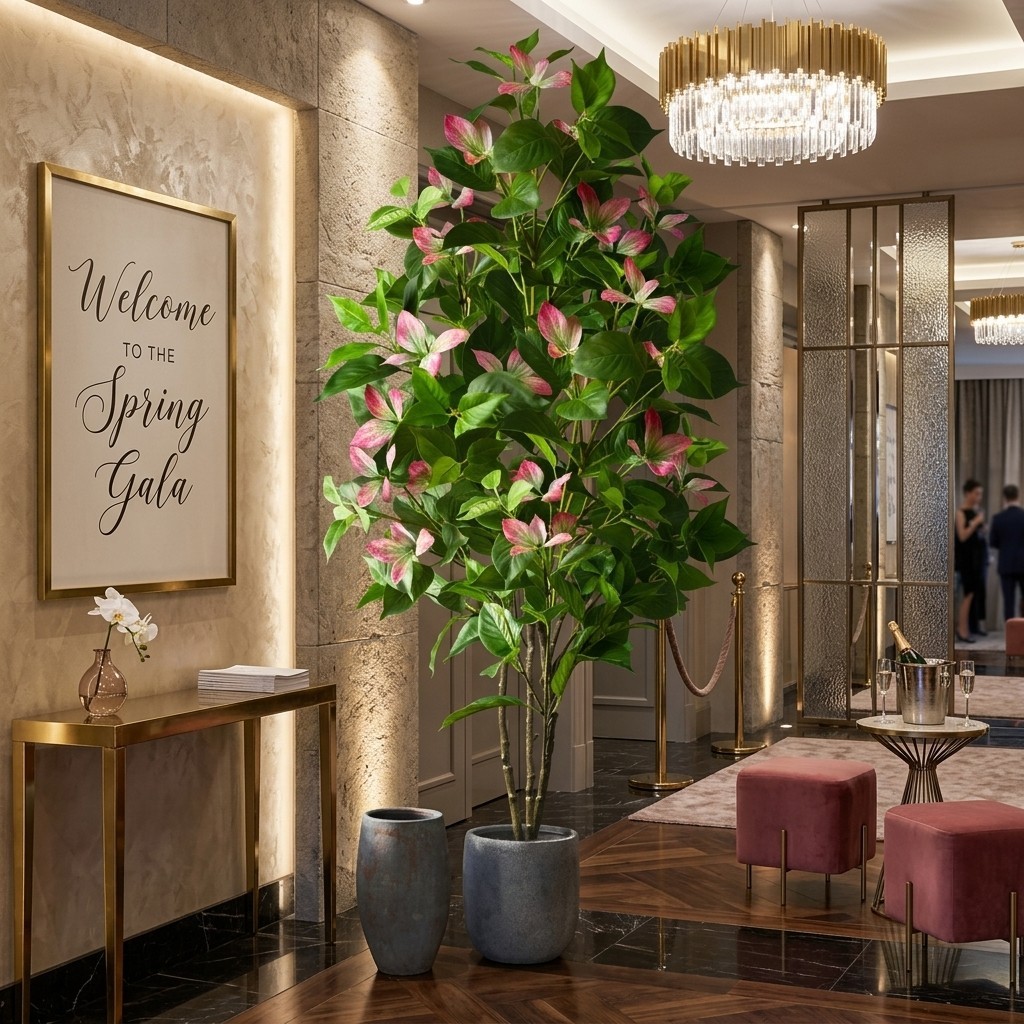 Large Artificial Tree Fake Ficus Plant Wedding Event Office Reception Decor