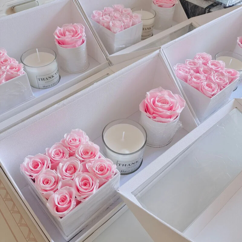 Wholesale Rose Scented Candle Sets for Festive Home Decor