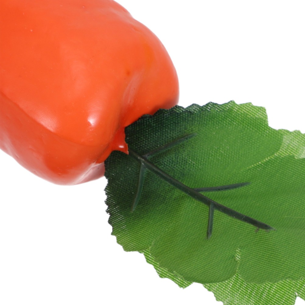 8 PCS Lifelike Artificial Carrot Decorative Foam Craft Supply