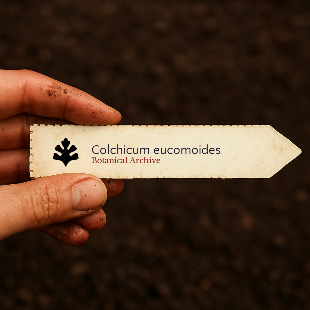 Colchicum eucomoides | Cup in a Saucer | 1000 SEEDS – Cup in a Saucer | Autumn c