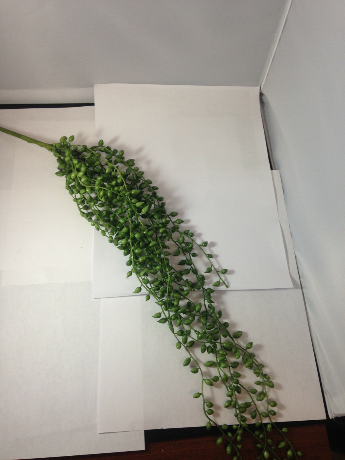 Sullivans Artificial String Of Pearls Vine Plant 17″H Green
