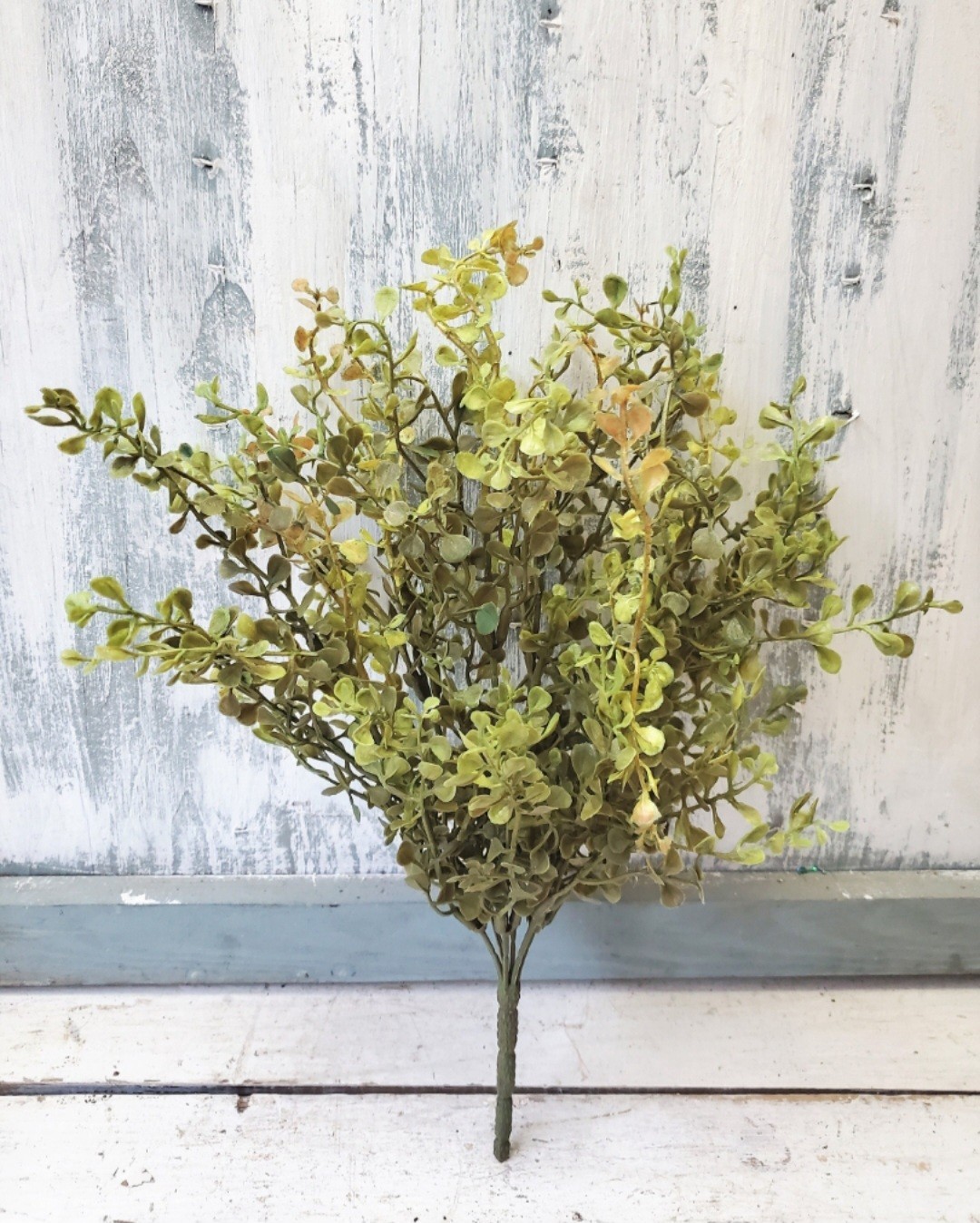 12″ Faux Realistic Baby Grass Greenery Pick Stem – Spring Greenery- Everyday